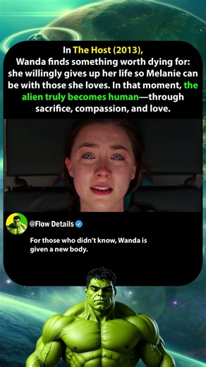Wanda’s sacrifice in The Host proves the alien became human through love and compassion.