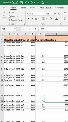Stop adjusting the column width manually go this way ctrl A->ctrl hoa>ctrl hoi 💥 🤯 #excel #exceltips #excelpro #exceltricks