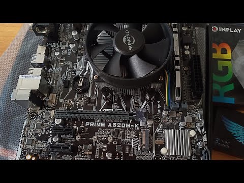 Asus Prime A320M-K + AMD Ryzen 5 4650G