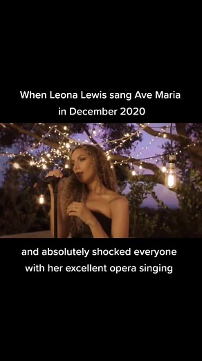 Leona Lewis Delivers Stunning Ave Maria Performance