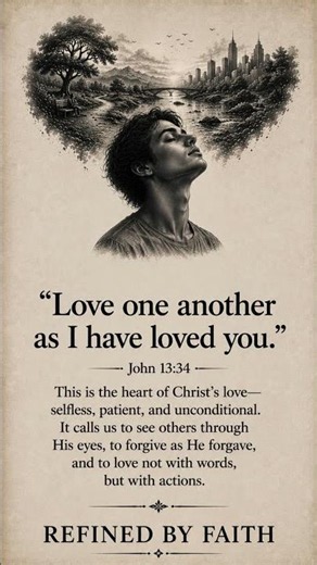 Love One Another as I Have Loved You | A Lesson From Jesus #shorts