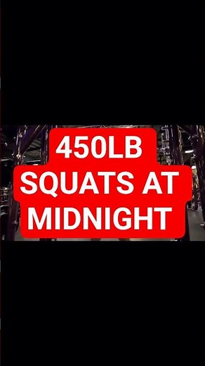 🔥 450LB Squat for 2 Reps 💪 #motivation