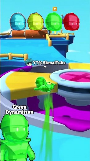 Which Color of Dynamitron Skin do you like❓ Stumble Guys #shorts #stumbleguys