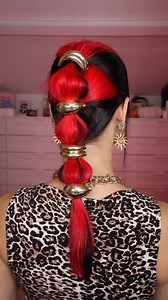 Hair cuffs are this seasons hair accessory 🍂 And they look so good with a bubble braid 😍 #hairtutorial #autumnhairstyle #fallhairtrends #fallhairinspo #bubblebraid #haircuff #hairaccessory | Sophie Hannah