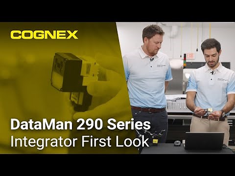 Systems integrator first impressions unboxing of Cognex DataMan 290 Series barcode reader