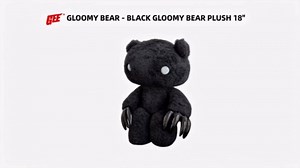 Great Eastern Entertainment Gloomy Bear - Black Gloomy Bear Plush 18" H