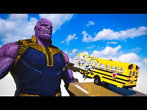 Cars vs Thanos | Teardown