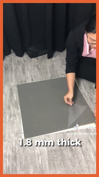 Easy to install and affordable😉#marbelfloor #Hometokshop