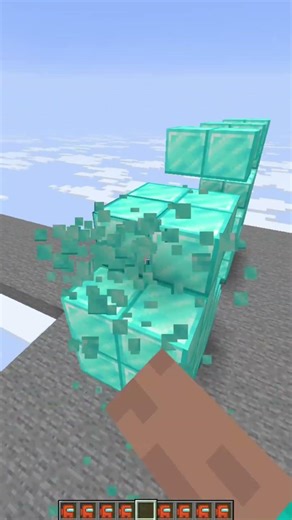 Can you hold your breath TWICE? 💨 #shorts #minecraft #minecraftmemes