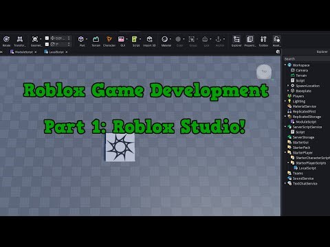 Roblox Game Development - Part 1: Roblox Studio!