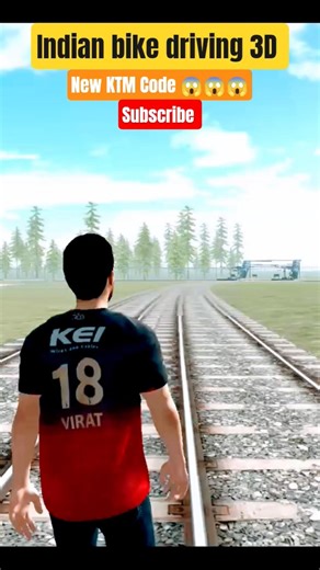 Indian bike driving 3D New KTM Code 😱😱😱 #indianbikedriving3d #subscribe