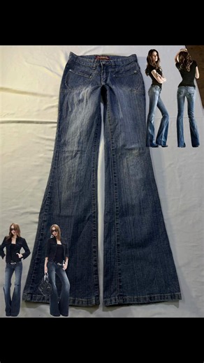 2000s Low Waist Bootcut & Flare Jeans: Thrift Styling Guide
