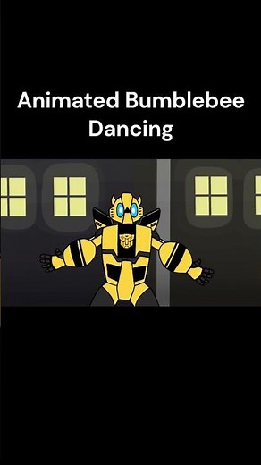 Animated Bumblebee Dancing - Short