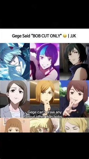 Gege Said “BOB CUT ONLY” 😂 | JJK Character Design Breakdown