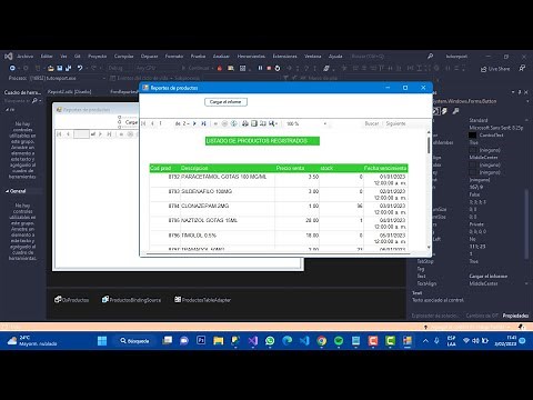 Cómo hacer reporte con reportviewer en visual estudio 2019-2022