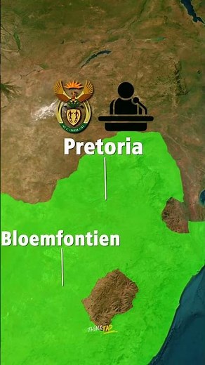 South Africa Has 3 Capitals... Here's Why!