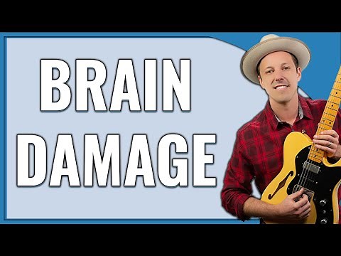 Brain Damage Guitar Lesson (Pink Floyd)