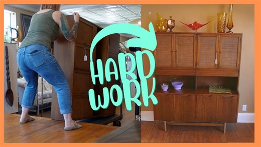 That was hard work! | Behind the scenes reselling | Crazy Lamp Lady