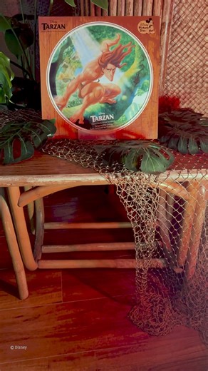 Celebrate the 25th Anniversary of Disney’s Tarzan with the award-winning soundtrack on picture disc, featuring songs by Disney Legend Phil Collins, and more! Available at DisneyMusicEmporium.com! | Disney Music Emporium