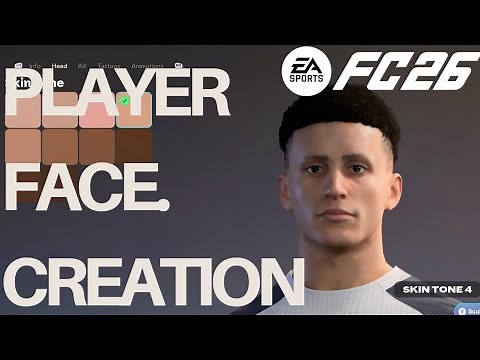 🔥 Best Male Face Creation in EA FC 26 | Handsome Build That Fits Every Hairstyle ✨