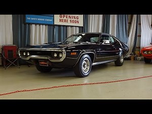 1971 Plymouth GTX Survivor in Black Paint & 440 Engine Sound on My Car Story with Lou Costabile