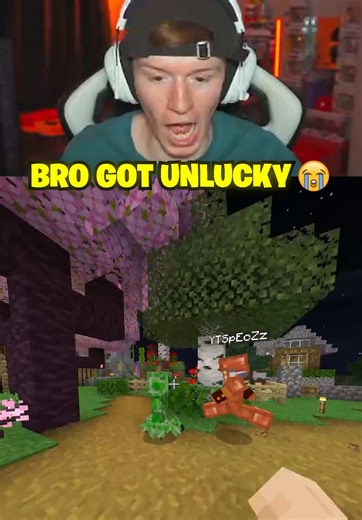 Unlucky Moments in Minecraft: A Heartbreaking Clip