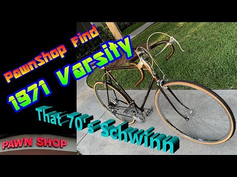 Pawn Shop Find 1971 Schwinn Varsity