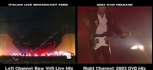 Roger Waters - The Wall Live in Berlin 1990 ORIGINAL BROADCAST vs. DVD (comparison)