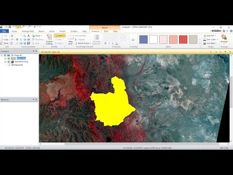 How to Create a Subset of Remote Sensing Data using ERDAS IMAGINE 2014