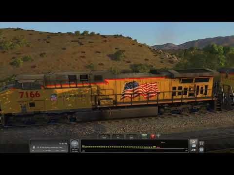 Train Simulator Classic - [GE AC4400CW] - UP 7166 to Bakersfield - Part 1 - 4K UHD