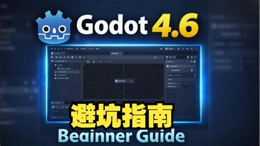 【Godot 4.6 避坑指南】新手必看的10个关键点！2026年别再用老方法了 #Godot #Godot4.6 #游戏开发 #独立游戏 #游戏引擎 #新手教