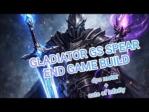 Throne and liberty - GLADIATOR PvE + Gate of Infinity build