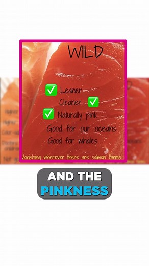 34K views · 791 reactions | Did you know this about salmon? Try identifying wild-caught fish and farm-raised fish the next time you're at the grocery store, and you'll notice the difference. If the fish you eat didn't have a good diet, then neither do you when you eat them. #diet #fish #salmon #farmraised #wildcaught #smartshopping | Dr. Livingood | Facebook