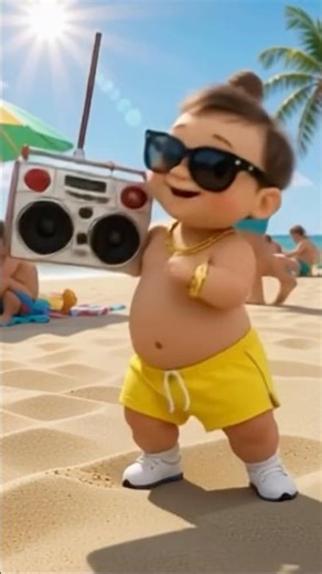 Baby Dancing Like a Star 🌟 | Funny Baby Clip
