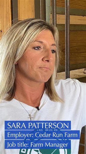 🇺🇸👋🏽 Last but not least, meet Sara Patterson! She is the farm manager at Cedar Run Farm and a #TIEA finalist in the Dedication to Breeding Award category sponsored by @hallwayfeeds! #10YearsofTIEA 🔗 Go to TIEA.org and tune in tonight at 7:30pm EST to watch the ceremony live! | Godolphin