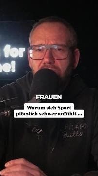 Besser kein schweres Training ❌