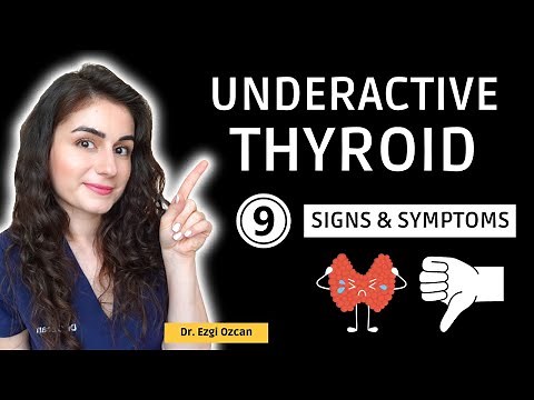 UNDERACTIVE THYROID Signs & Symptoms | Doctor Explains