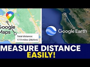 Google Maps vs Google Earth | How to Measure Distance?