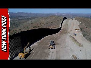 Massive Border Wall Expansion Underway as Roads and Secondary Barriers Take Shape