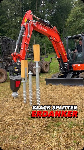 BLACK SPLITTER ERDANKER Sicher. Stabil. Ohne Beton. 🏗️🔩 Mit den Black Splitter Erdankern befestigst du Gegenstände im Boden – ganz ohne aufwendiges Betonieren! 💪 Egal ob Wiese, Sand, Kies oder steinige Böden, unsere Erdanker sorgen für maximalen Halt und schützen vor Wind, Sturm und Vandalismus. ✅ Einfache & schnelle Montage ✅ Extrem stabil & langlebig ✅ Erhältlich in 3 Längen: 800 mm – 1000 mm – 1200 mm Perfekt für den sicheren Stand deiner Projekte! 🔥 #BlackSplitter #Erdanker #Stabilität #
