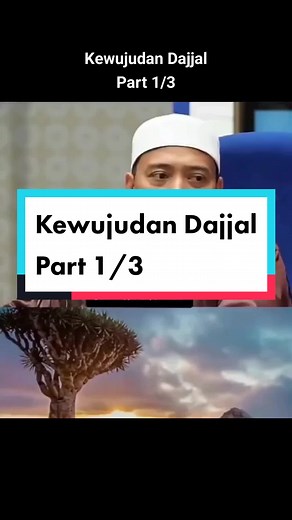 Kewujudan Dajjal Part 1/3 #ustazwadianuar #dakwah #xyzbca #fyp #viralvideo