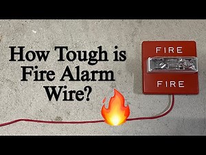 How Fire Resistant is Fire Alarm Wire? Flame Testing Fire Alarm Cable | How Tough is FPL?