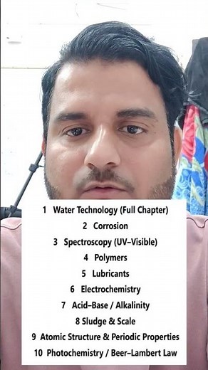 Engineering Chemistry Top 10 Topics