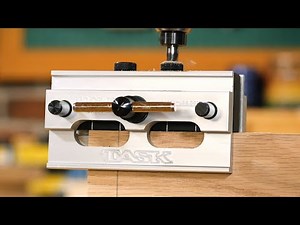 Make Strong Joints with EASE and ONLY 1 JIG! Task Doweling Jig!