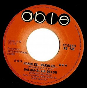 Dalida - Alain Delon - Paroles... Paroles...