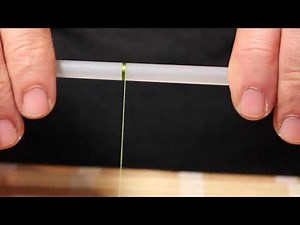 Rod building Introduction to working with silk thread