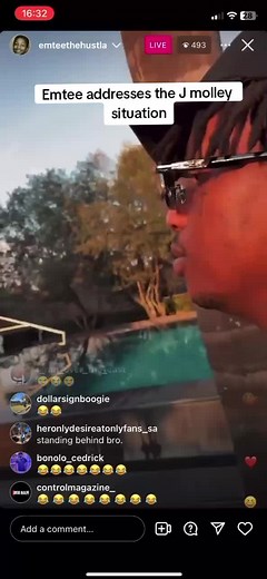 Emtee Addresses J Molley Situation | Celebrity Clips & Variety Show