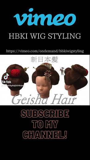 GEISHA HAIR Tutorial: Updo Basics for a Stunning Look
