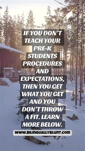 Classroom management is more than just addressing behavior problems. It’s putting systems in place to create a positive learning environment where students can thrive. This is what you’ll learn in CLASSROOM MANAGEMENT 101. CLASSROOM MANAGEMENT 101 is a course for pre-k through first grade teachers who are new or struggling with and need support in classroom management. Info in my profile or comment “101” for more details. #prek #bilinguallyblunt #classroommanagement #kindergarten #firstgrade