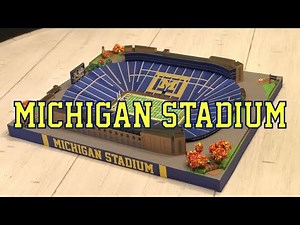 How to make Michigan Stadium with paper!